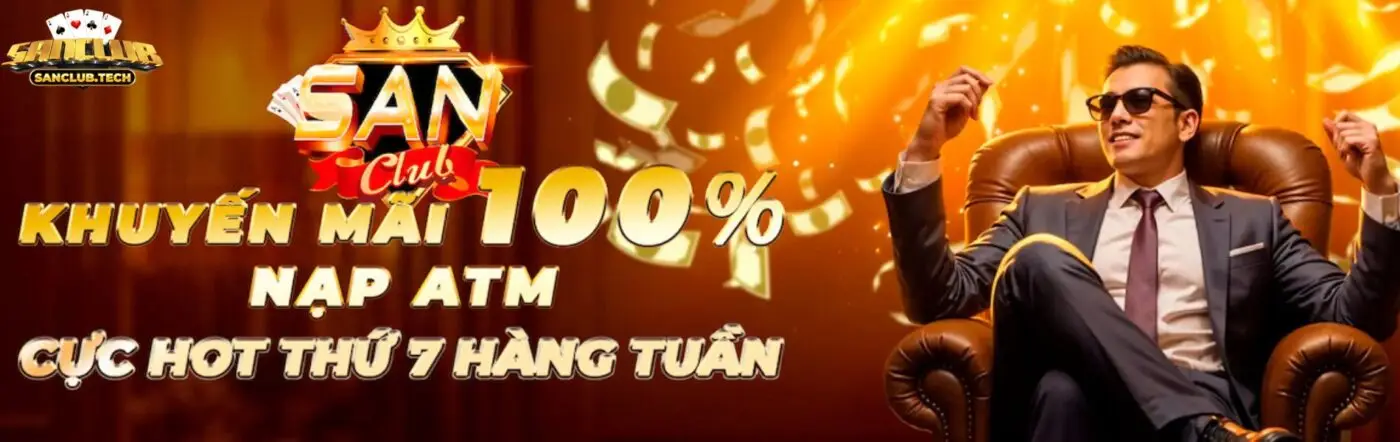 Sanclub 10 banner khuyen mai thu 7 hang tuan
