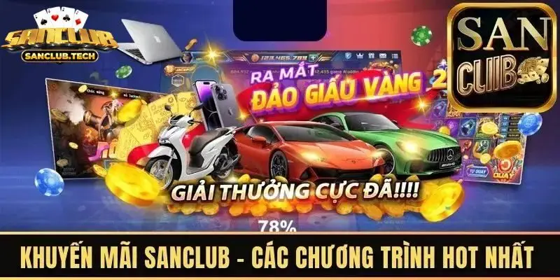 Giới thiệu 2 Khuyến mãi hot có tại Sanclub
